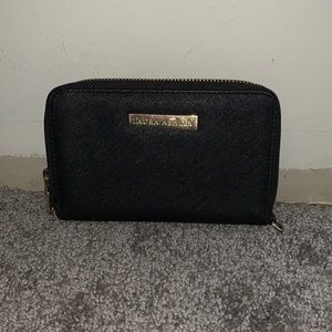Black Laura Ashley Wallet